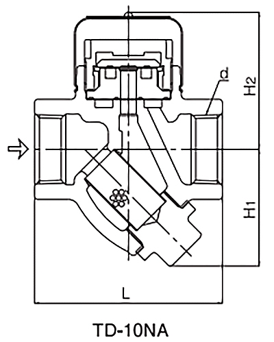 Thermodynamic steam trap Yoshitake TD-10NA DN20 JIS Rc FCD/SUS